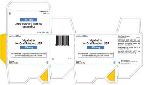 Vigabatrin For Oral Solution These Highlights Do Not Include All The