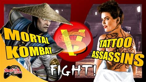 Comparacao 02 Mortal Kombat VS Tattoo Assassins YouTube