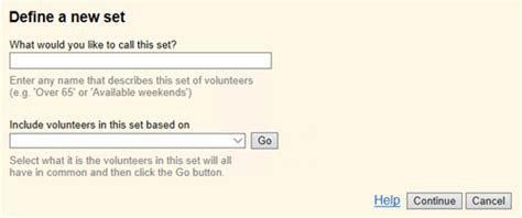 create  set volgistics