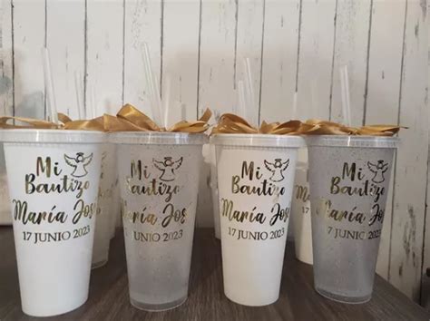 50 Vasos 24 Oz Personalizados Xv Años Boda Bautizo Baby en venta en