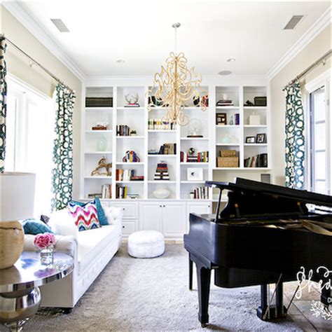 Placement Baby Grand Piano Living Room | Baci Living Room