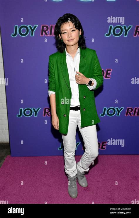 Celia Au Attends The Special Screening Of Joy Ride At Metrograph On