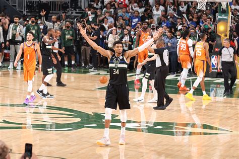 Milwaukee Bucks Beat Phoenix Suns To Win Nba Championship