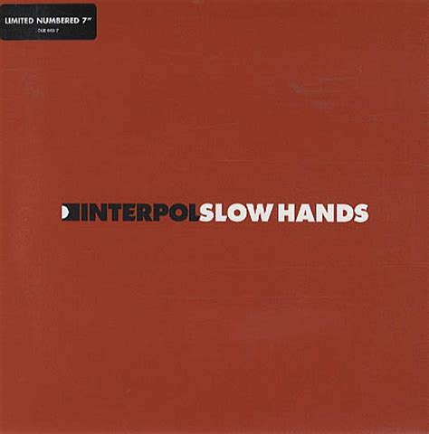 Slow Hands [7" VINYL]: Amazon.co.uk: CDs & Vinyl