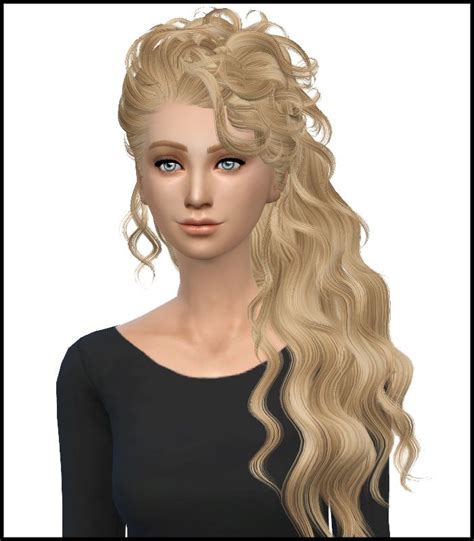 Simista Newsea S Disco Hairstyle Converted By David Sims And