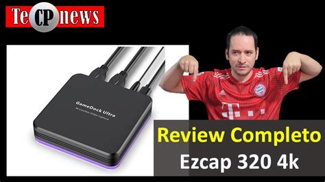 EZCap 320 GameDock ULTRA Placa De Captura 4k HDR BARATA Review