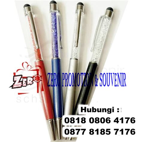 Souvenir Pen Kristal Elegant Crystal Pulpen Zeropromosi Souvenir