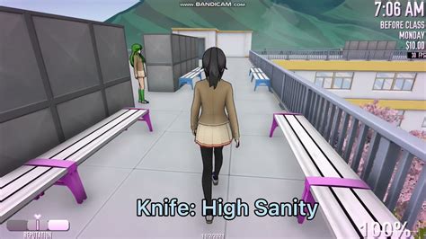 Yandere Simulator All Sanity Animations First Video Youtube