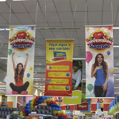 Anivers Rio Supermercado Superp O Pulsar Propaganda Criatividade