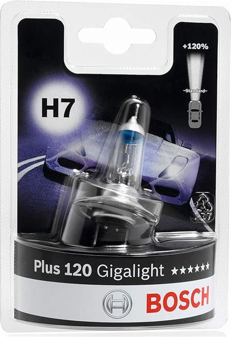 Amazon Fr Bosch Lampe De Phare Gigalight Plus H V W Ampoule X