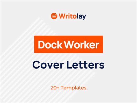 Dock Worker Cover Letter Example Templates Writolay