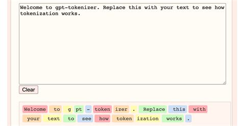 Gpt Tokenizer Forked Codesandbox