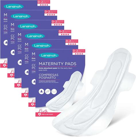 Lansinoh Maternity Pads After Birth Extra Absorbent With Wings Pack