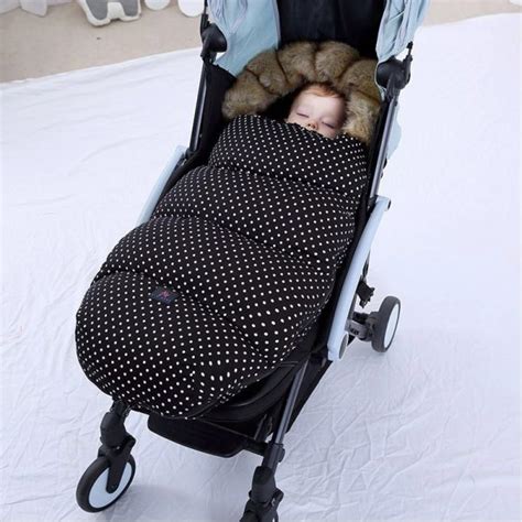 Baby Stroller Sleeping Bag Universal Bunting Bag Warm Footmuff