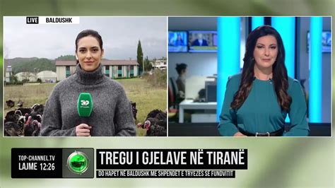 Top Channel Tregu i gjelave në Tiranë do hapet në Baldushk me