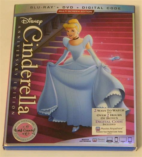 Cinderella 1950 Walt Disney Signature Collection Blu Ray Review