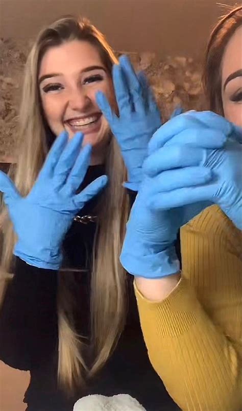 Pin On Blue Nitrile Gloves