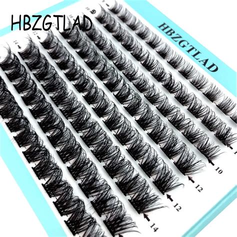 New Diy 96 Cluster Eyelash Extension Bunch Lashes Segmented Fake Lash