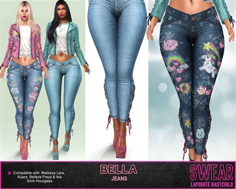 Second Life Marketplace Jeans Bella