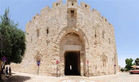 Zion Gate - iTravelJerusalem | Zion, Walled city, Mount zion