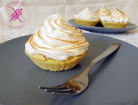 Tartelette avec lemon curd et meringue à l italienne