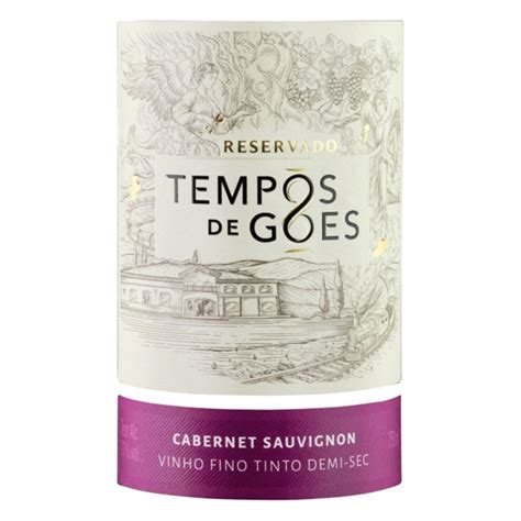 Vinho Brasileiro Tinto Demi Sec Reservado Tempos De G Es Cabernet