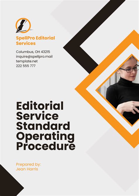 Free Accounting Standard Operating Procedure Sop Template To Edit Online