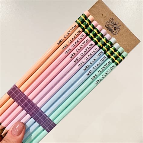 Personalized Pencils - Etsy