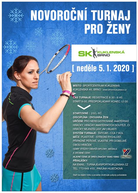 Pozv Nka Na Amat Rsk Turnaj Pro Eny Badminton Je Badec Cz