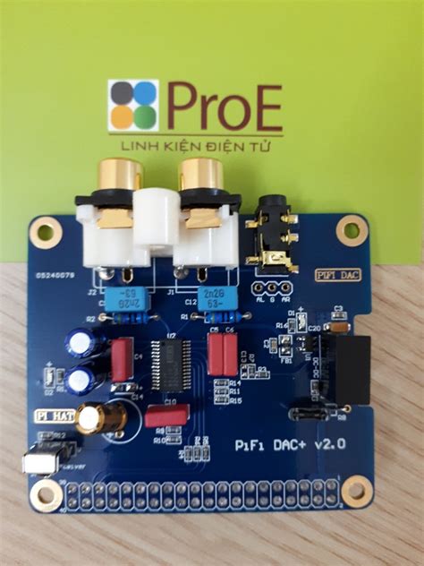 Vỏ Hộp Raspberry Pi 3 Và Pifi Dac Điện Tử Proe