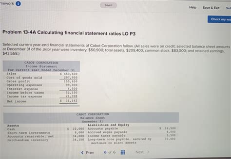 Solved Mework Saved Help Save Exit Sub Check My Wo Problem Chegg