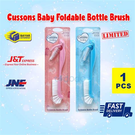 Jual Cussons Baby Foldable Bottle Brush Sikat Cuci Botol Shopee