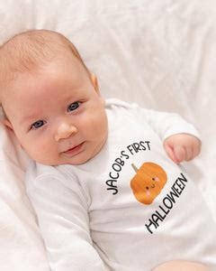 Pumpkin Baby's First Halloween Onesie — Jessica Weible Studios