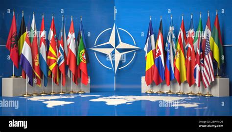 Nato Flag Hi Res Stock Photography And Images Alamy