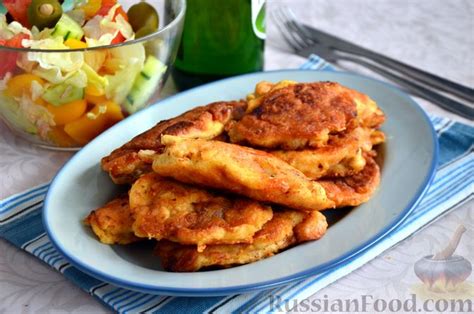 Рецепт: Жареная рыба в пивном кляре на RussianFood.com