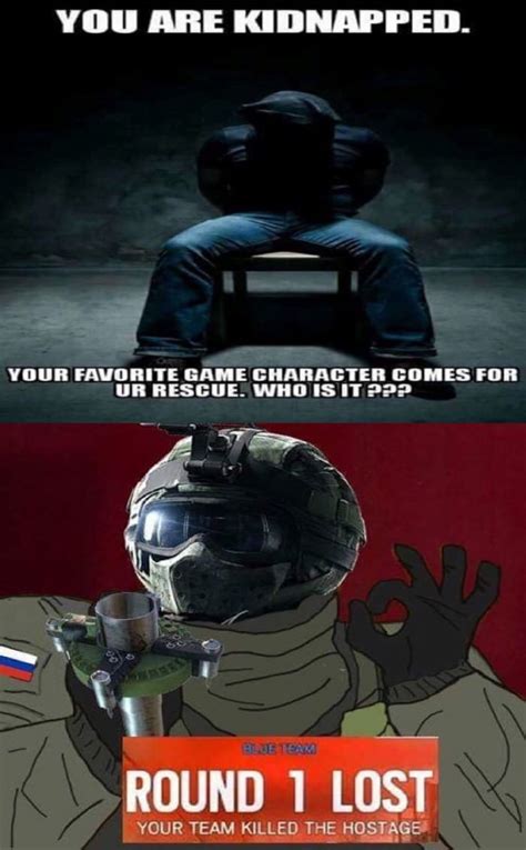 Pin By Steven Martin On Gaming ⚔ Rainbow Six Siege Memes Rainbow