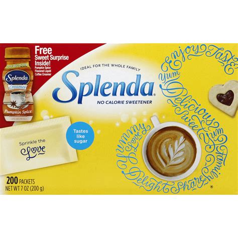 Splenda No Calorie Sweetener Packets 7 Oz Delivery Or Pickup Near Me Instacart