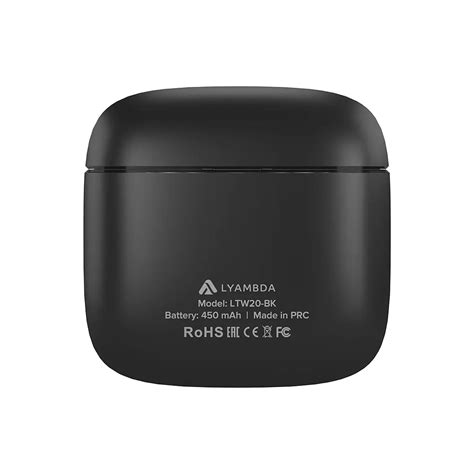 Беспроводные внутриканальные стерео наушники LTW20-BK - Lyambda.com