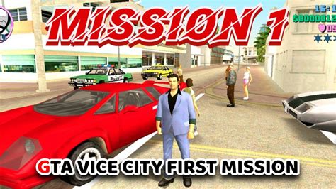 Gta Vice City First Mission I Gta Vice City Mission 1 I Gta Vice City