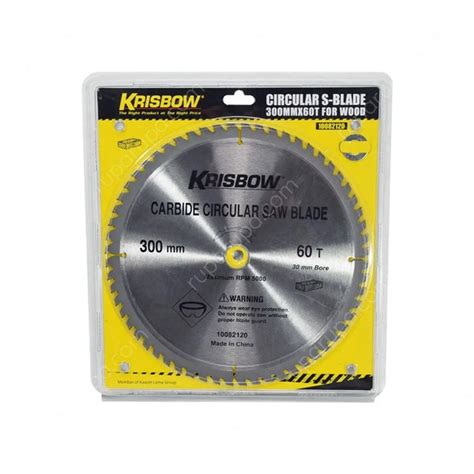 Jual Krisbow Mata Pisau Gergaji Kayu Circular Saw Blade 12 Inch X 60 T