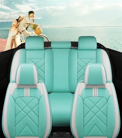 Hot Selling Car Interior Accessories Decoration Seat Cushion Full Set Luxury Seat Cover Sport