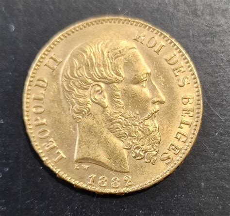 Belgium Leopold Ii Francs Catawiki