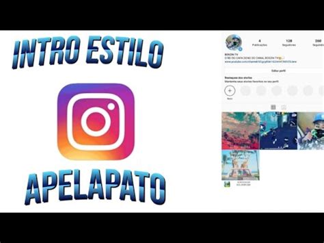 COMO FAZER INTRO IGUAL DO APELAPATO CAPA DO INSTAGRAM FREE FIRE YouTube