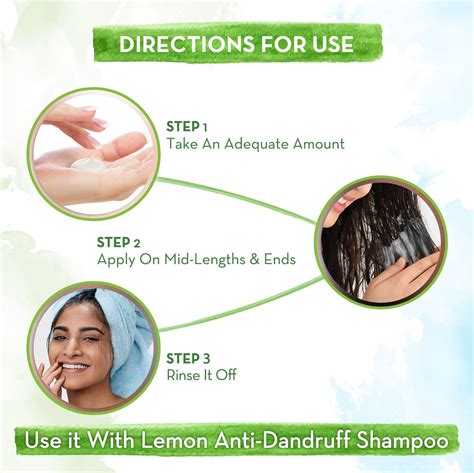 Lemon Anti Dandruff Combo Shampoo And Conditioner With Lemon And Ginger For Itchy And Flaky Scalp