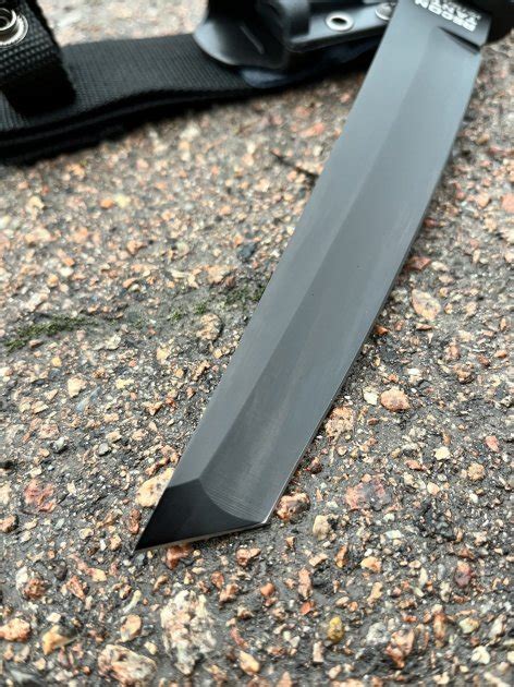 Нож охотничий туристический тактические танто Cold Steel черный – фото ...