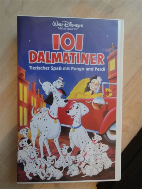 Walt Disneys 101 Dalmatiner VHS Kassette Disney Meisterwerke EBay