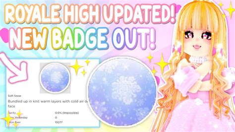 ⚠ Royale High Just Updated New Badge Out Now 👑 Royale High Roblox Tea