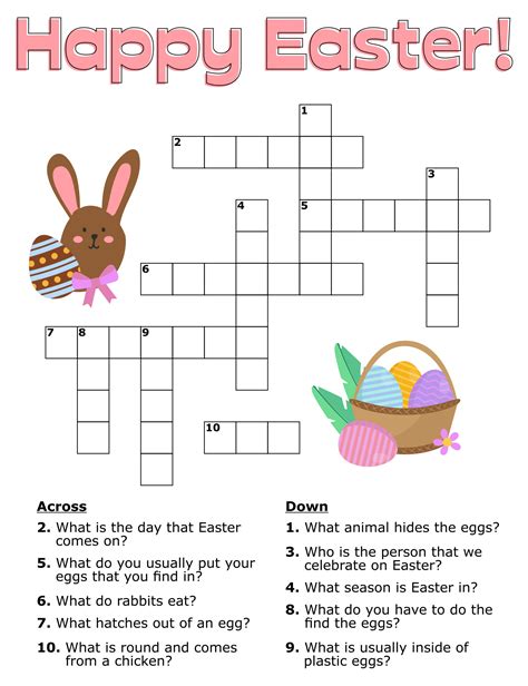 Easter Printable Puzzles