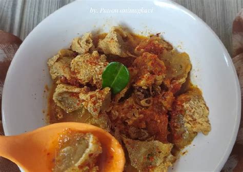 Resep Tahu Walik Aci Kuah Seublak Oleh Pawon Animagkavi Cookpad