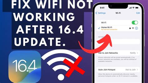 How To Fix Wi Fi Not Working After Ios Update Fix Iphone Wi Fi